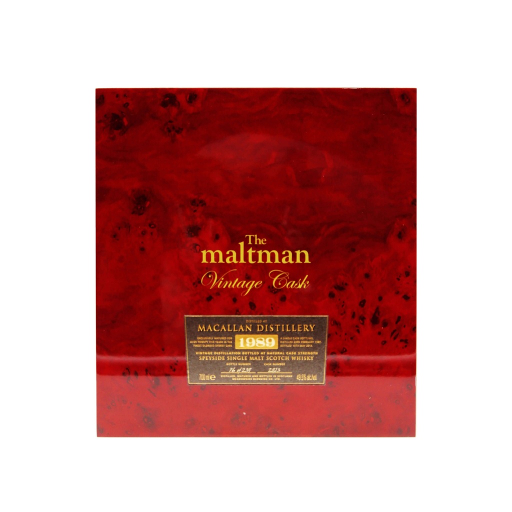 The Maltman - Macallan 25 Year Old 1989 Hong Kong Exclusive Cask 1196