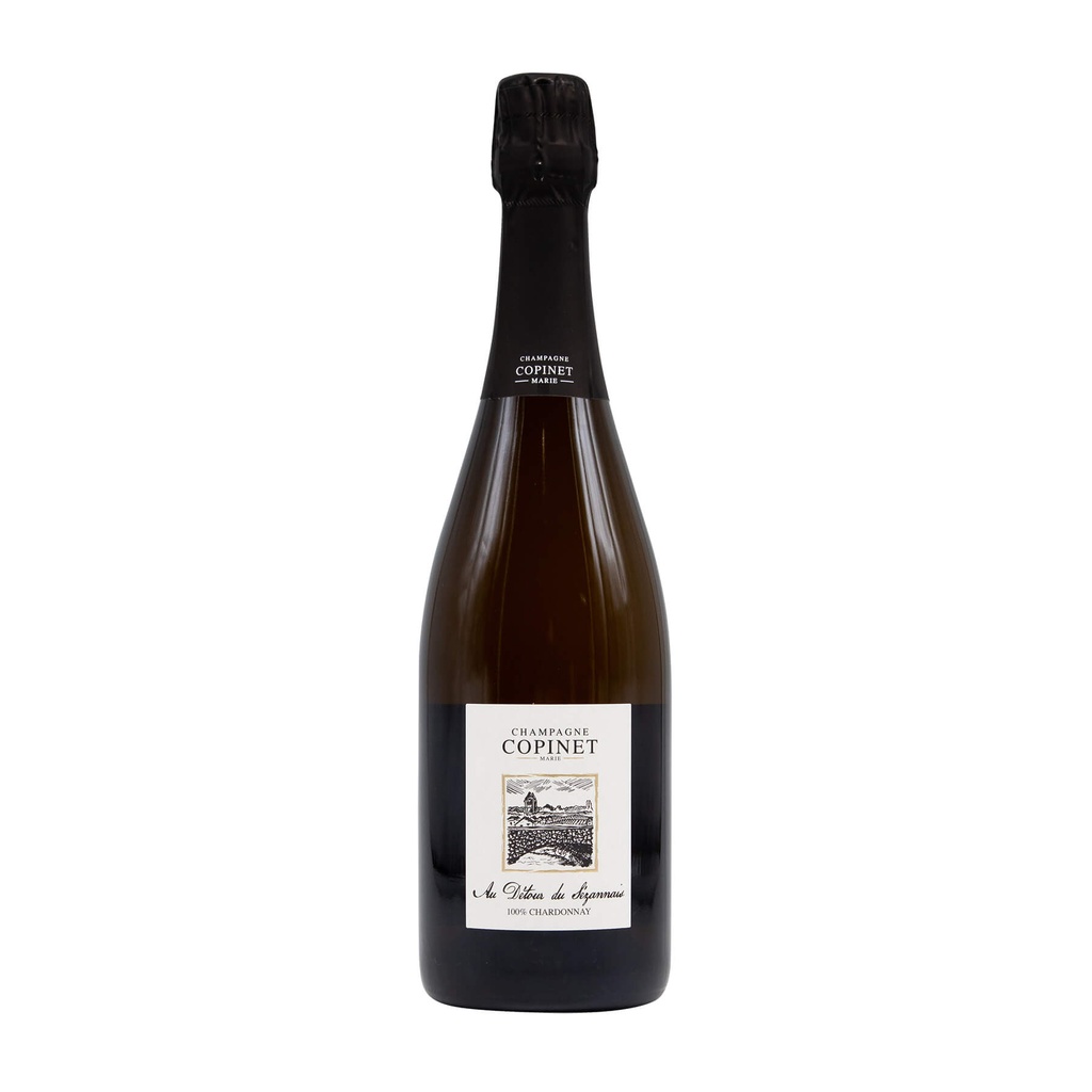 Champagne Copinet "Au Detour du Sezannais" Blanc de Blancs Extra Brut Tirage Sous Liege NV