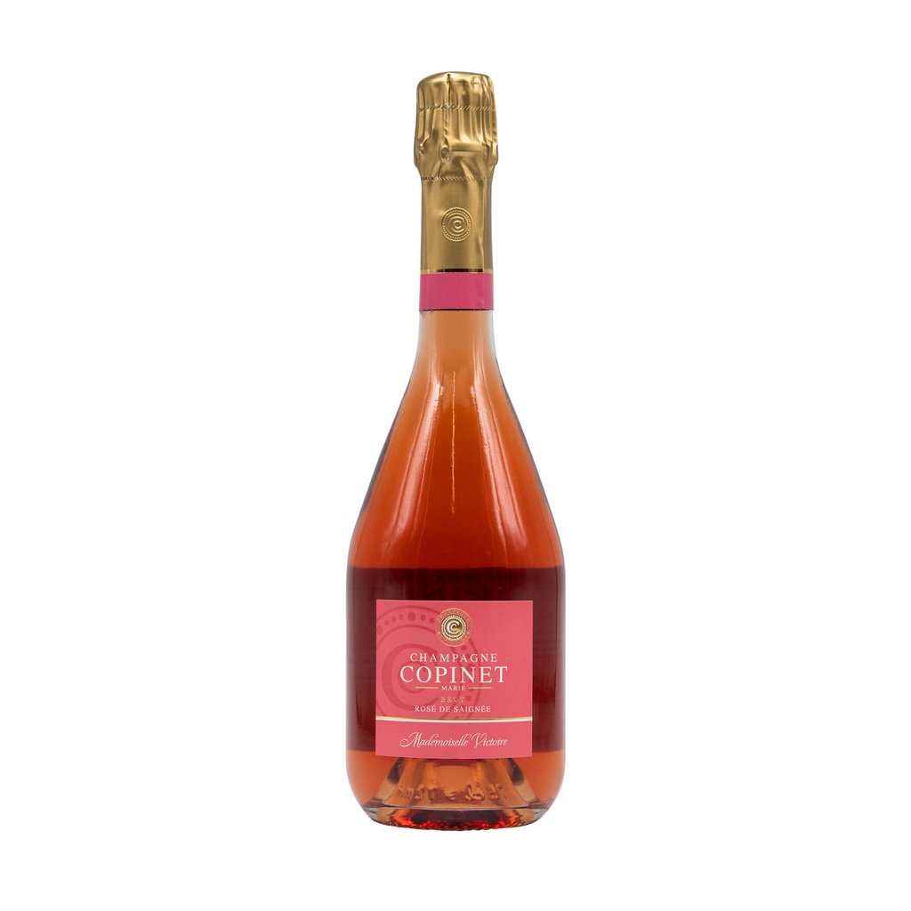 Champagne Copinet Mademoiselle Victoire Brut Rose de Saignee NV