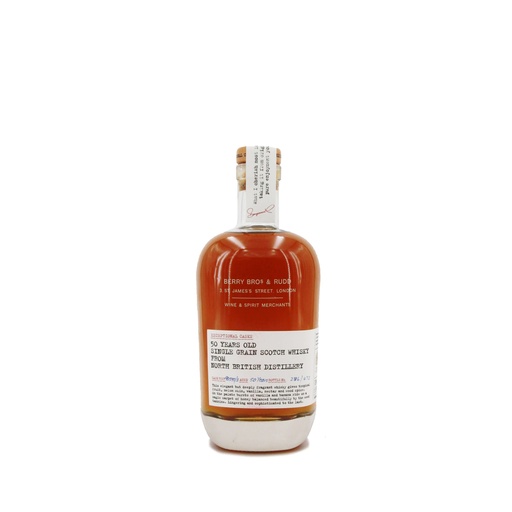 [BERRY01_50_0700] Berrys' Exceptional Casks North British Single Grain Scotch Whisky (Cask No. 90592/3), 50 Years
