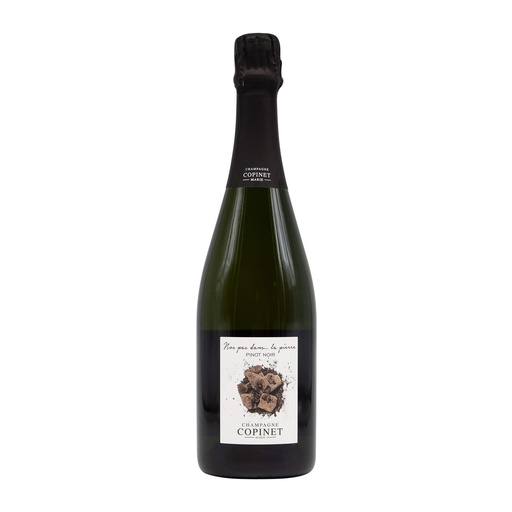 [COPIN03_NV_0750] Champagne Copinet Nos Pas Dans "La Pierre" Pinot Noir Brut Nature NV