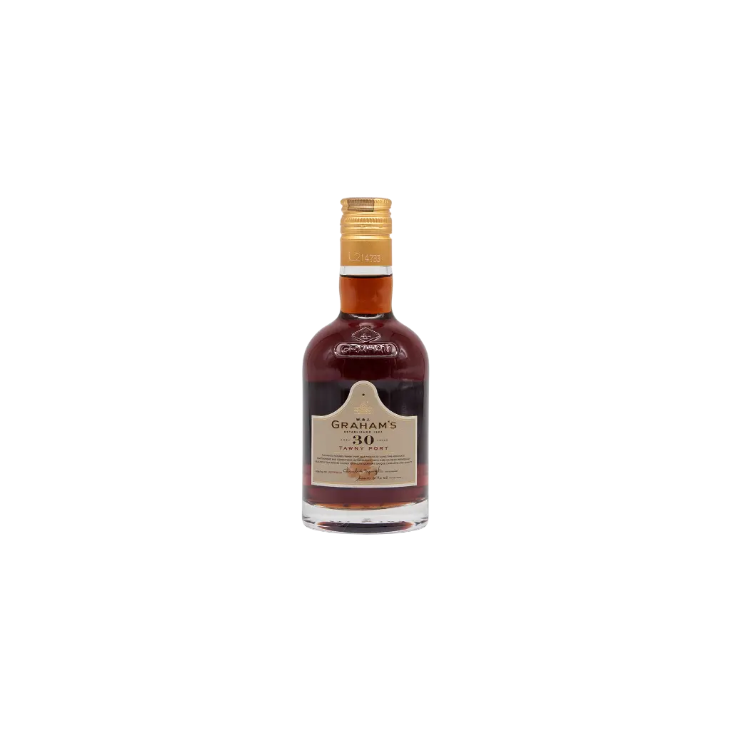 W & J Graham's 30 Years Tawny Port (200ml) (3) - Cuvees.com.webp