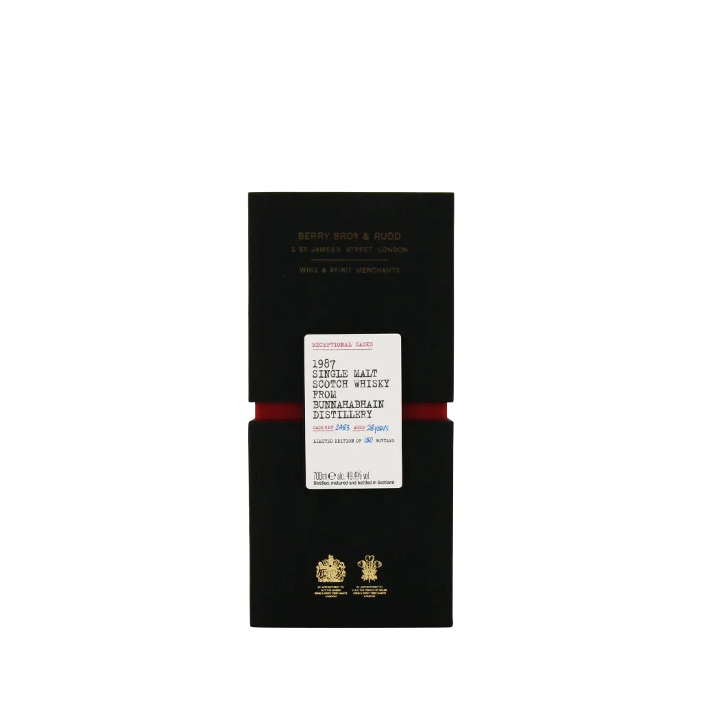 Berrys' Exceptional Casks Bunnahabhain Single Malt Scotch Whisky 1987 (#2483) - 2.webp