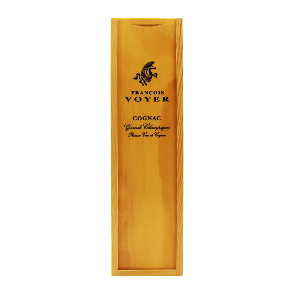 Francois Voyer Cognac Extra Grande Champagne - 42% ABV (Classic Bottle w Wooden Box) - 2.webp