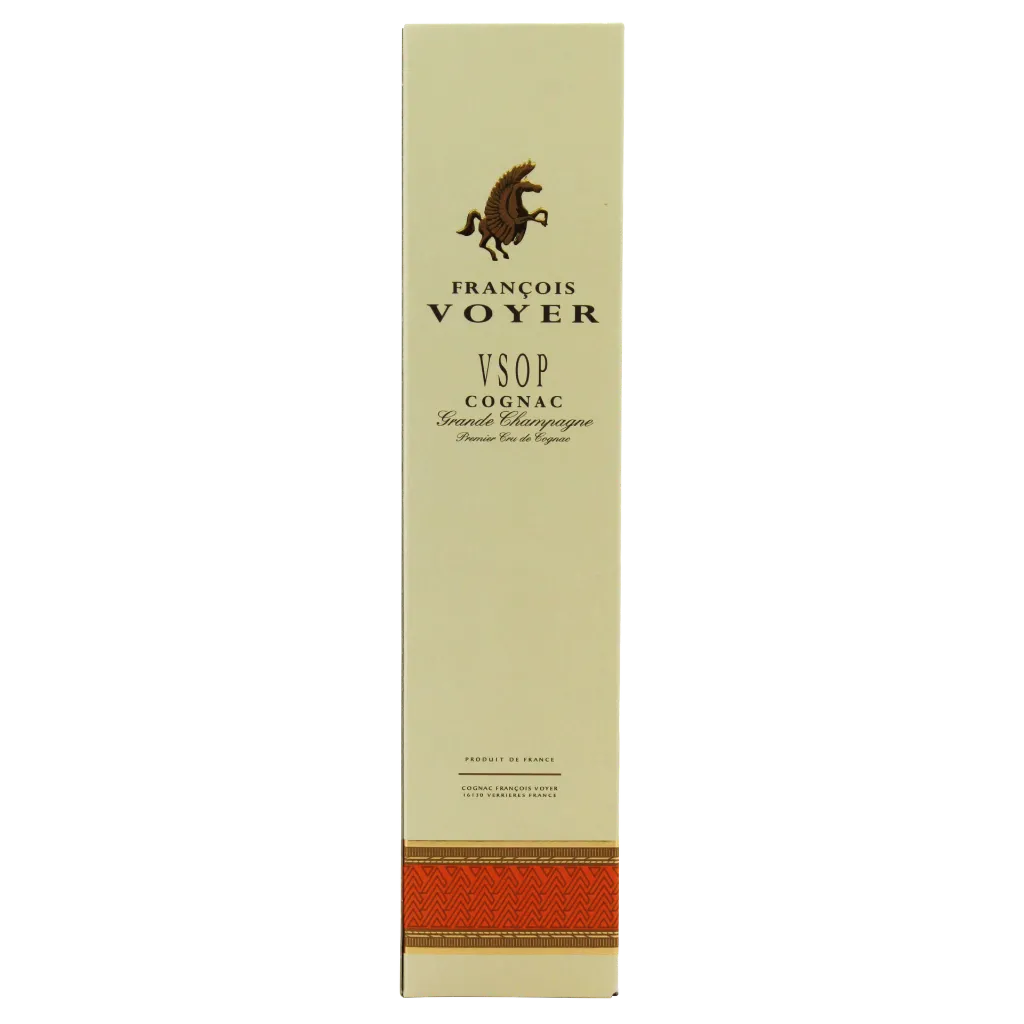 Francois Voyer Cognac VSOP Grande Champagne - 40% ABV (w Carton) - 2.webp