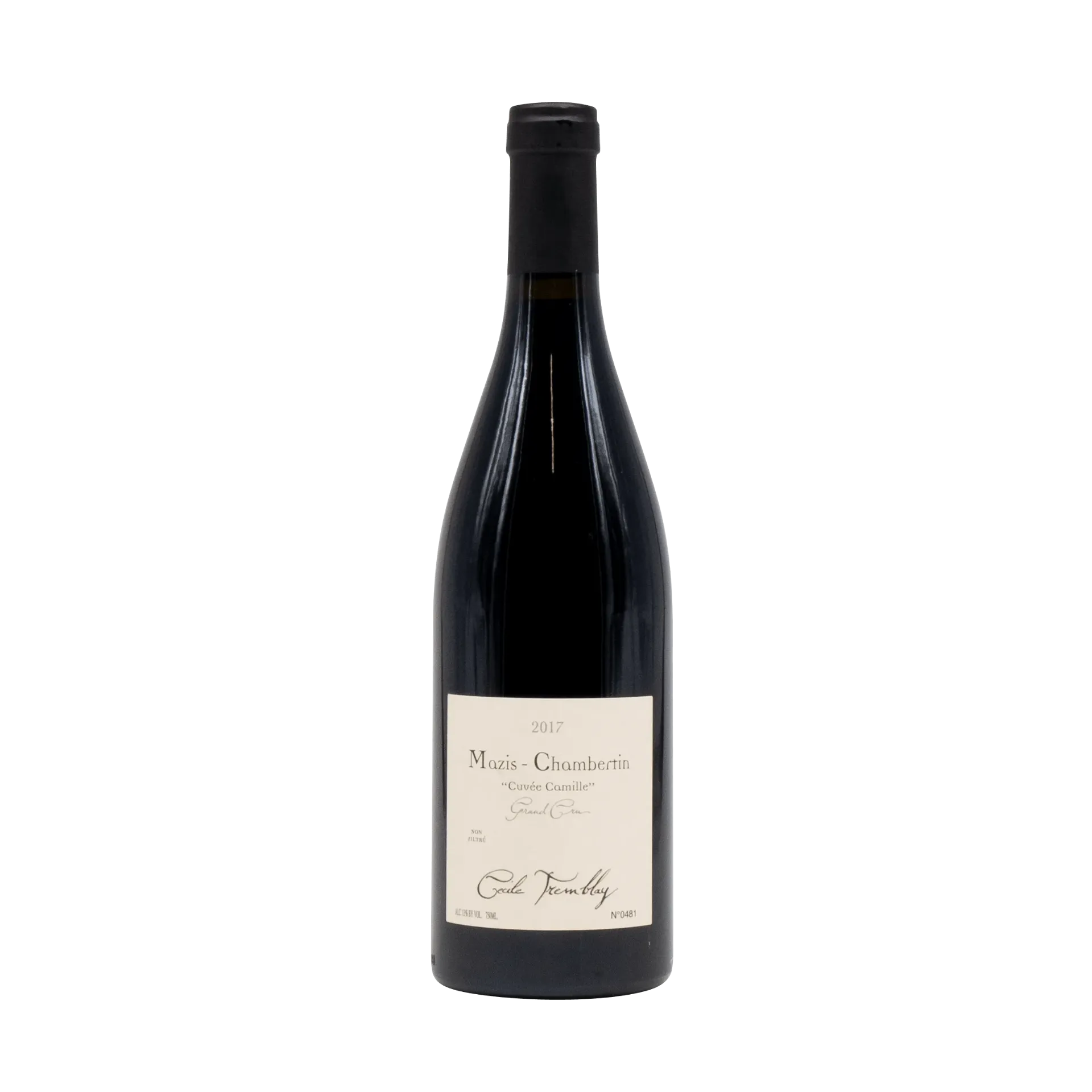 [TREMB01_17_0750] Cecile Tremblay Mazis-Chambertin Grand Cru 2017