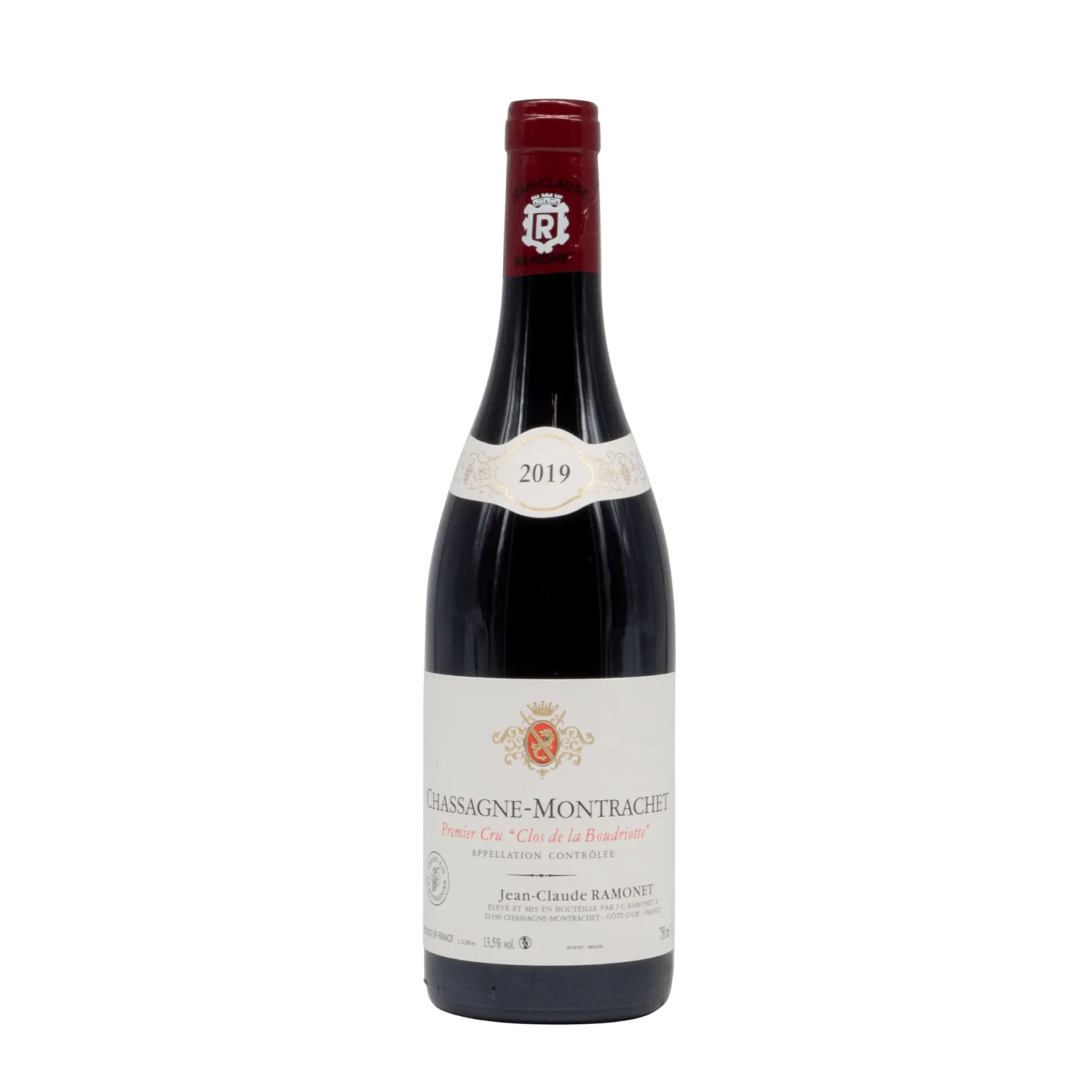[DRAMO02_19_0750] Domaine Ramonet Chassagne Montrachet 1er Cru Rouge 'Clos Boudriottes' 2019