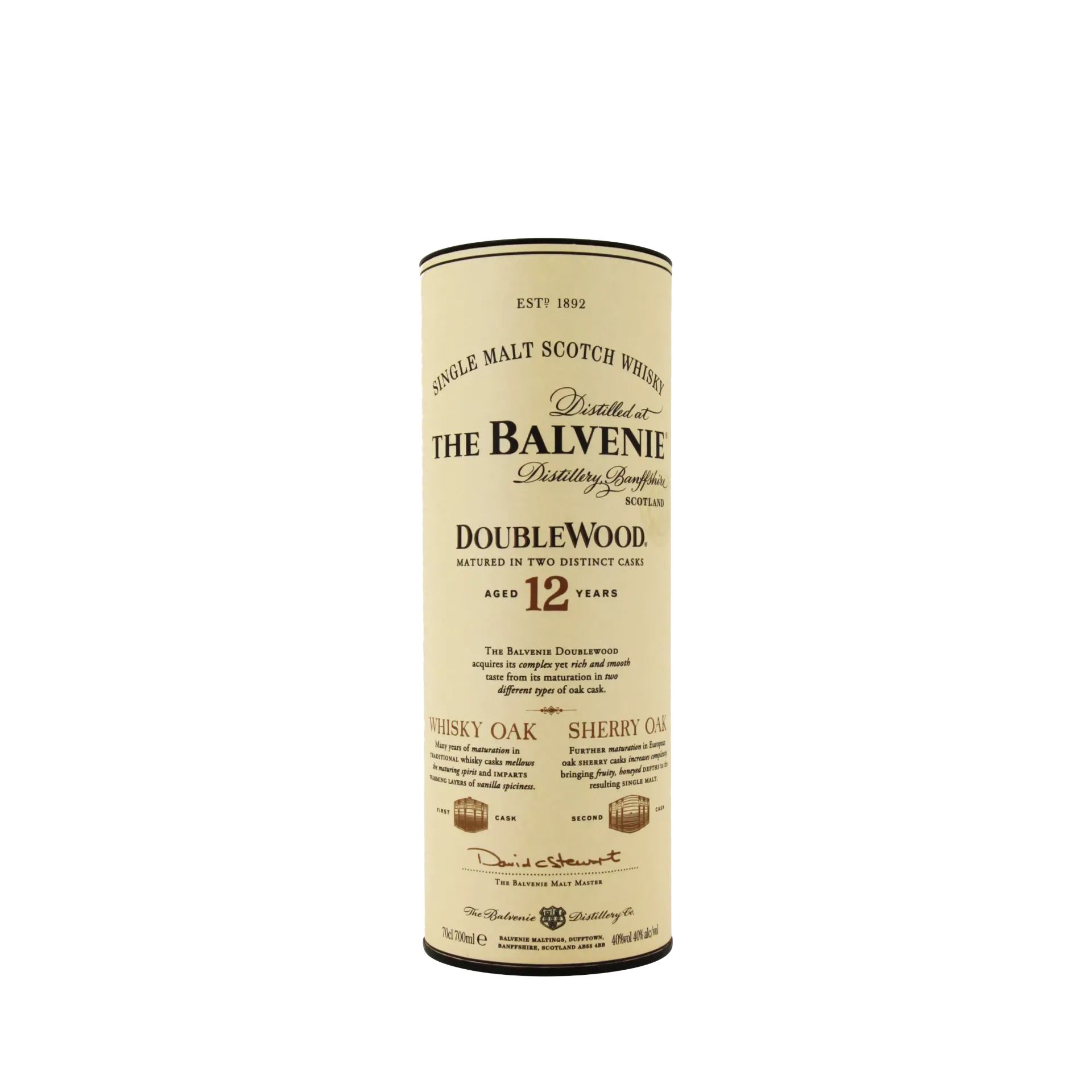 [BALVN01_12_0700] Balvenie DoubleWood 12 Year Old Single Malt Scotch Whisky