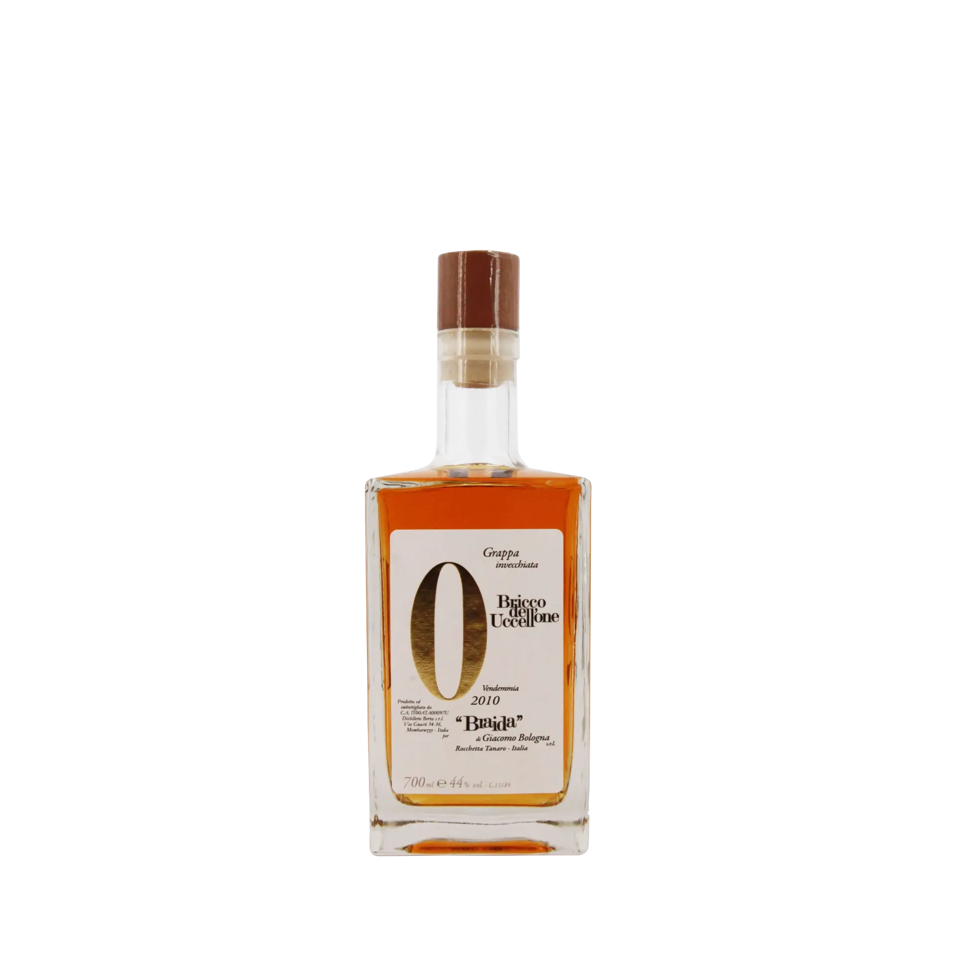 Braida Grappa Invecchiata "Bricco dell'Uccellone" 2010