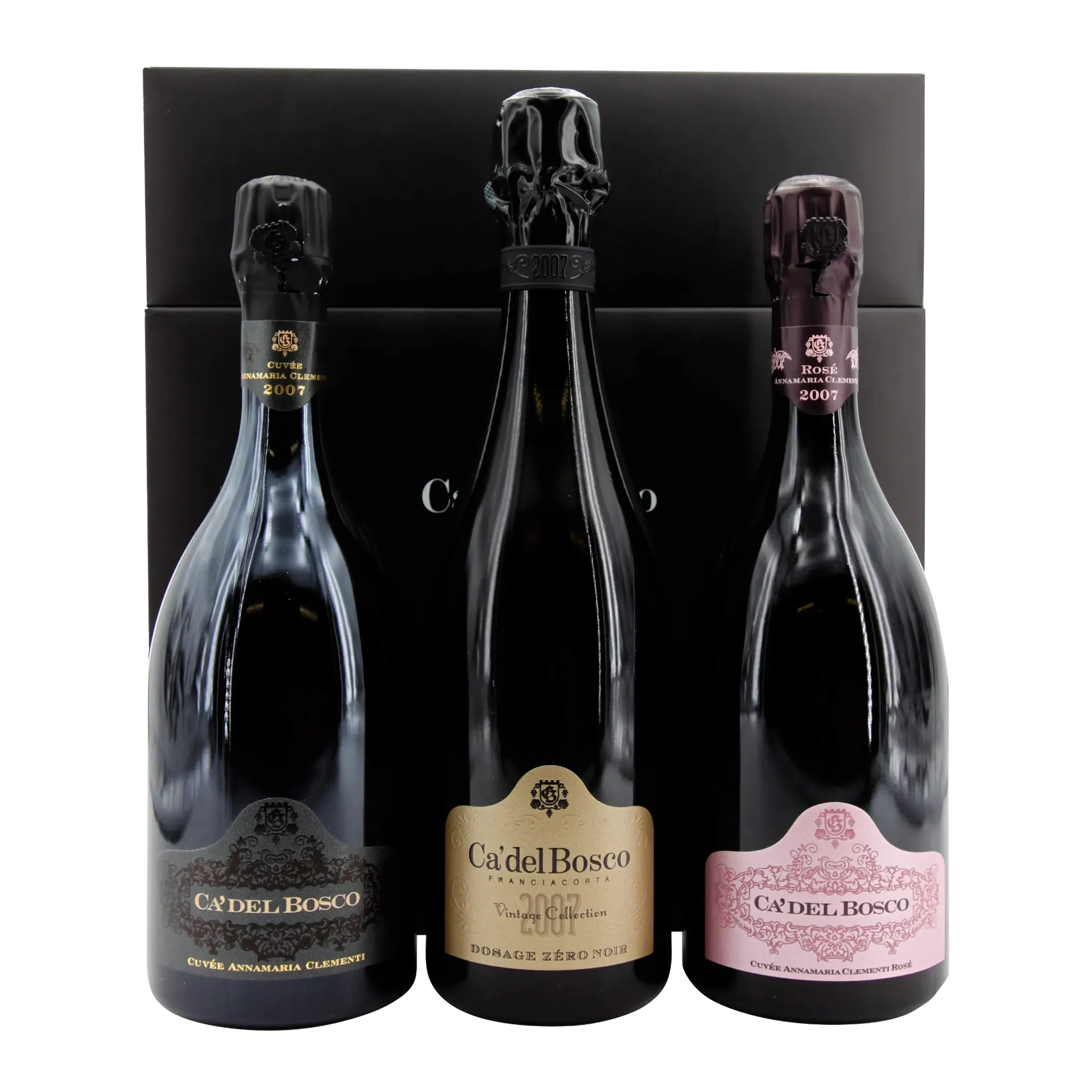 [CADEL18_VS_GS] Ca' del Bosco Cofanetto Trilogia 2007 (Limited Edition Gift Set)