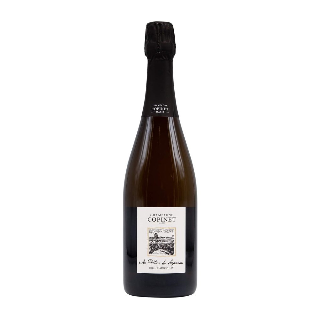 Champagne Copinet "Au Detour du Sezannais" Blanc de Blancs Extra Brut Tirage Sous Liege NV