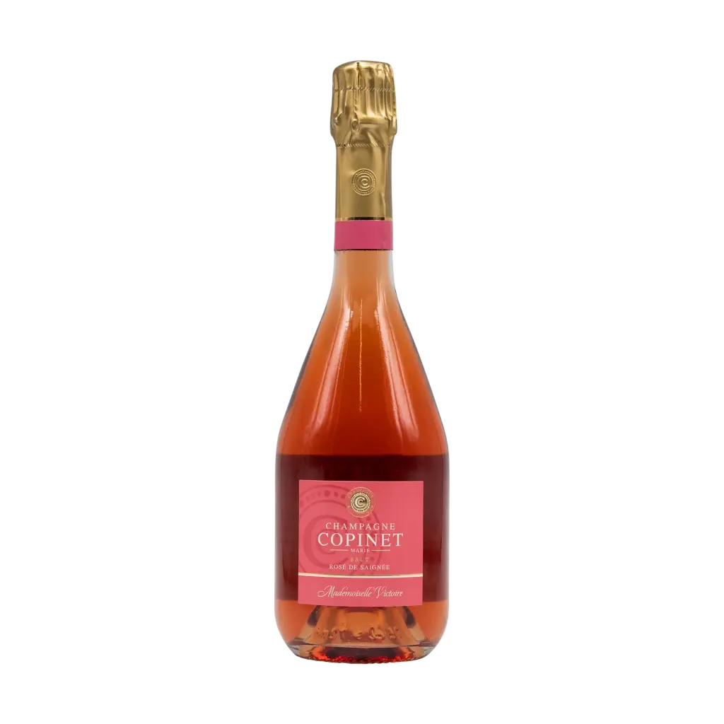 Champagne Copinet Mademoiselle Victoire Brut Rose de Saignee NV