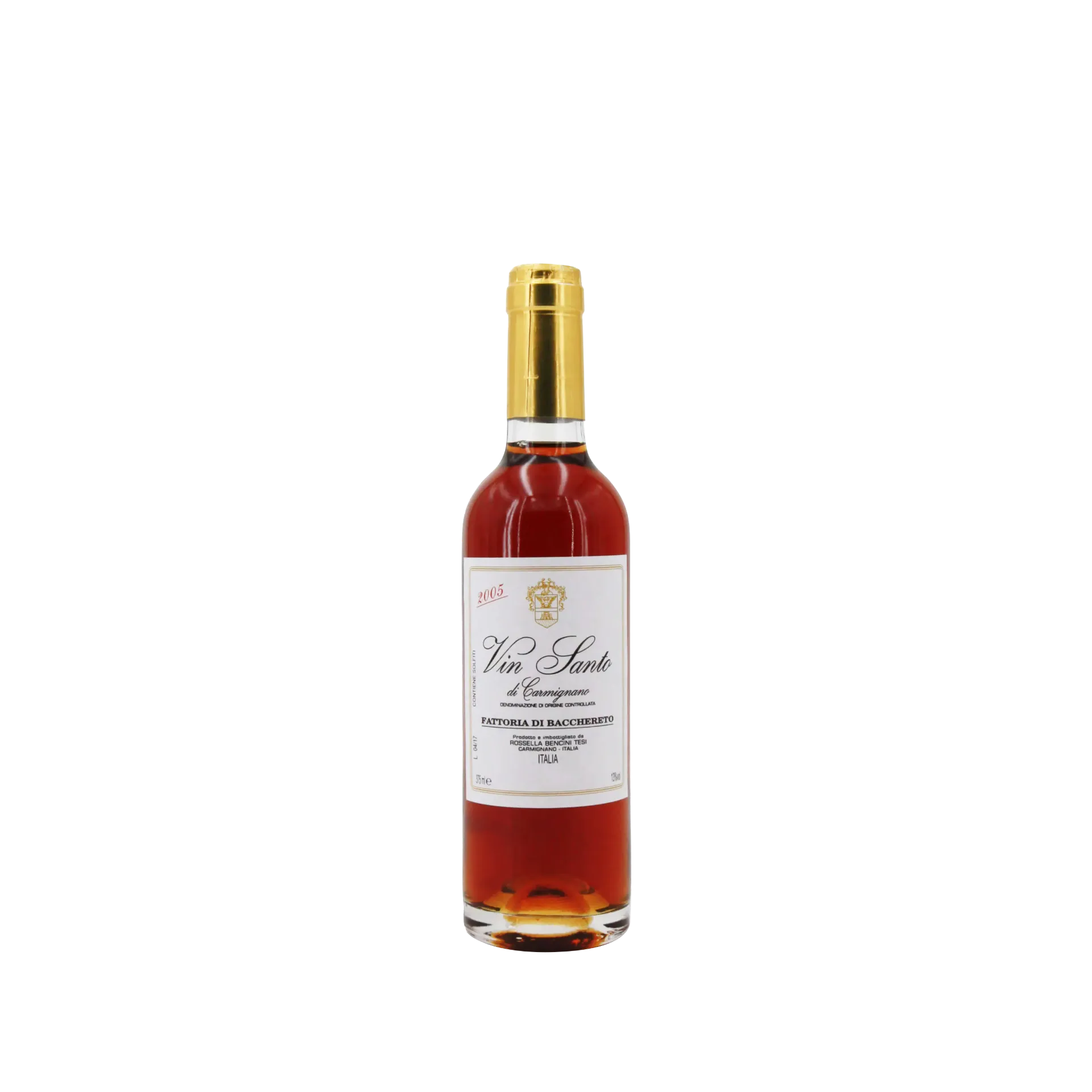 [BACCH03_05_0375] Fattoria di Bacchereto Vin Santo di Carmignano DOC 2005
