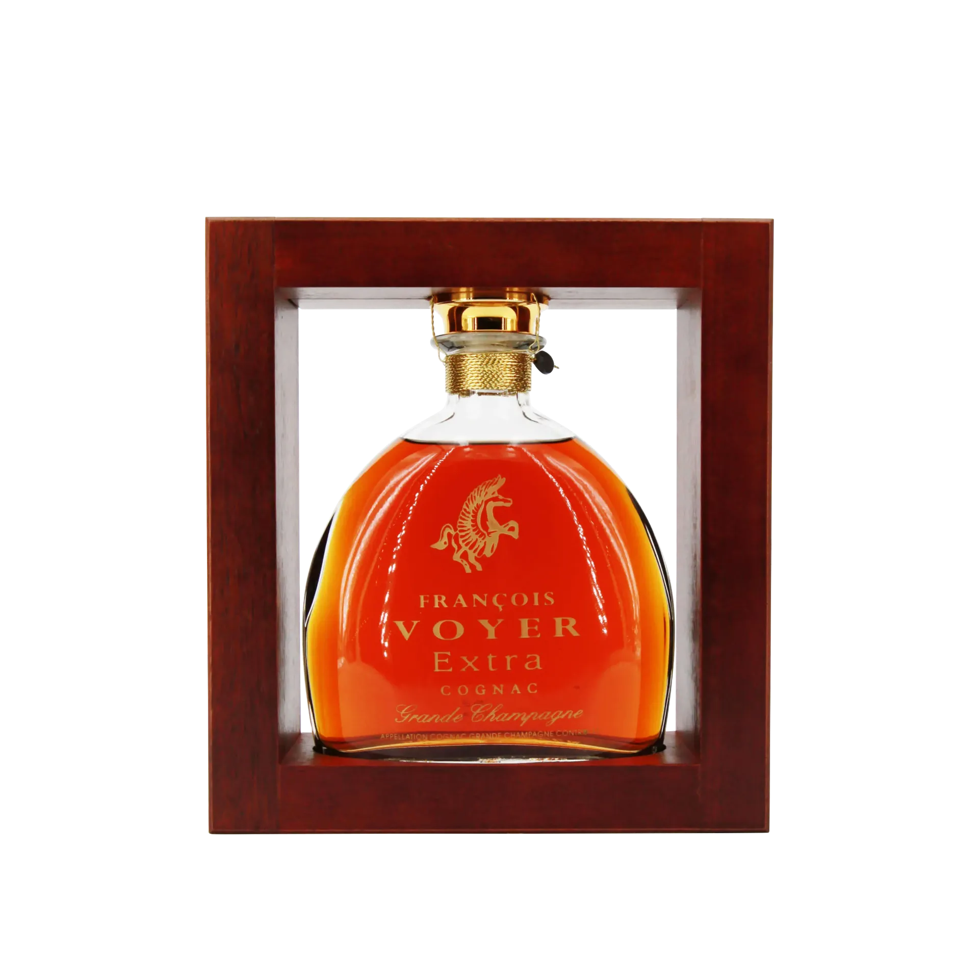 [VOYER09_NV_700] Francois Voyer Cognac Extra Grande Champagne - 42% ABV (Special Bottle w/ Wooden Box)