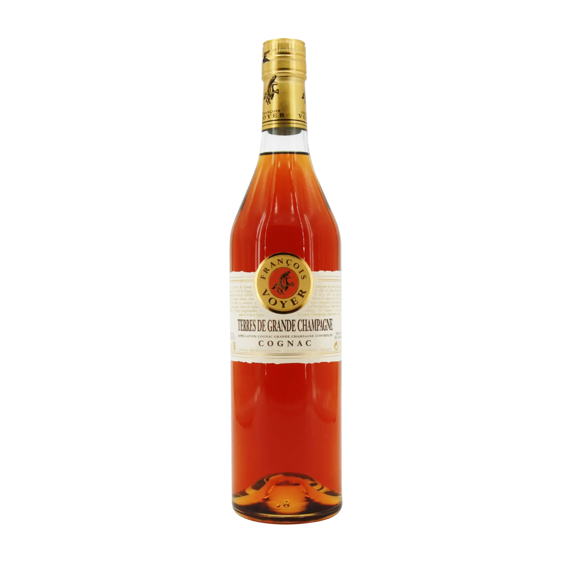 [VOYER02_NV_700] Francois Voyer Cognac Terres de Grande Champagne - 40% ABV