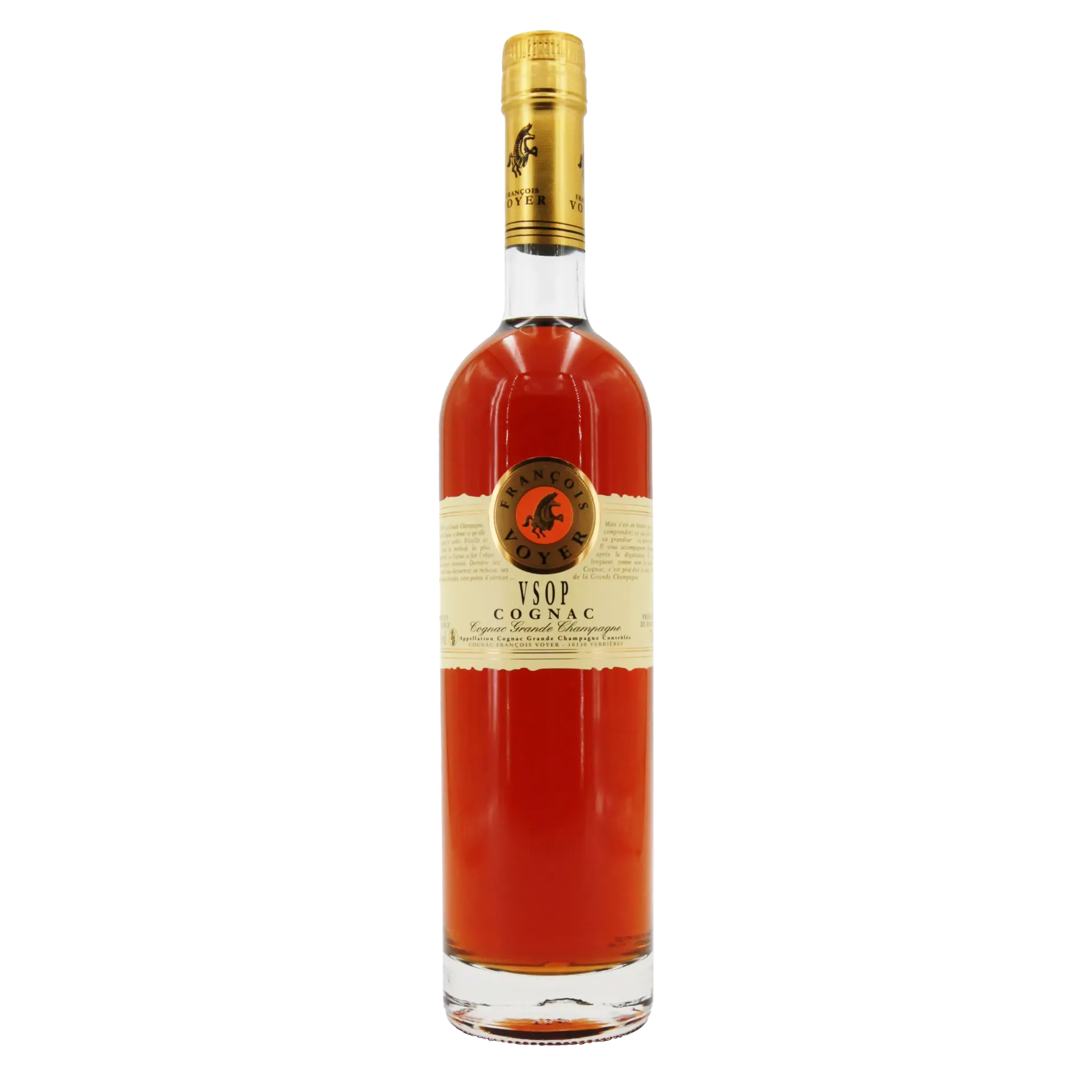 [VOYER03_NV_700] Francois Voyer Cognac VSOP Grande Champagne - 40% ABV (w/ Carton)