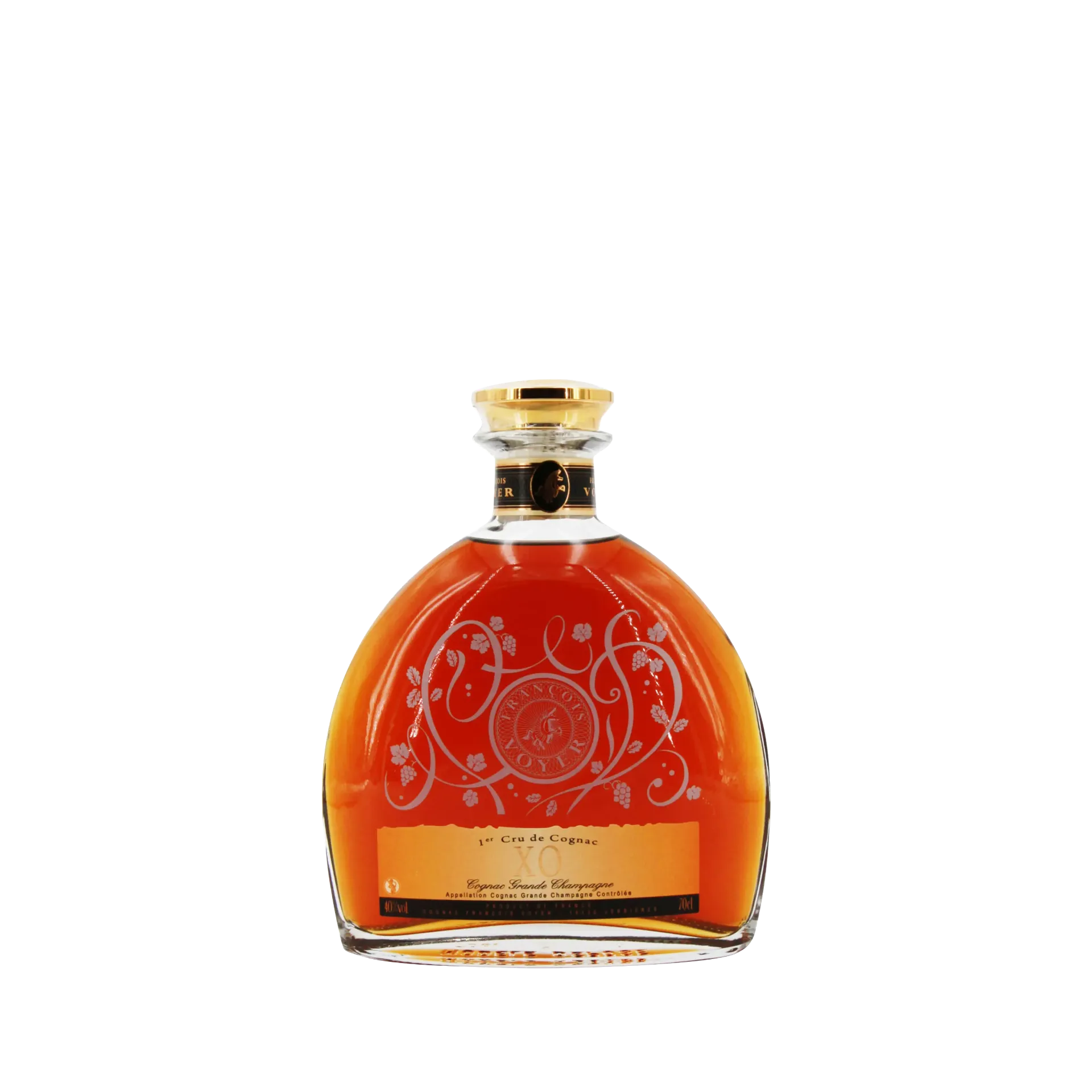 [VOYER05_NV_700] Francois Voyer Cognac XO 1er Cru de Cognac Grande Champagne - 40% ABV (w/ Carton)