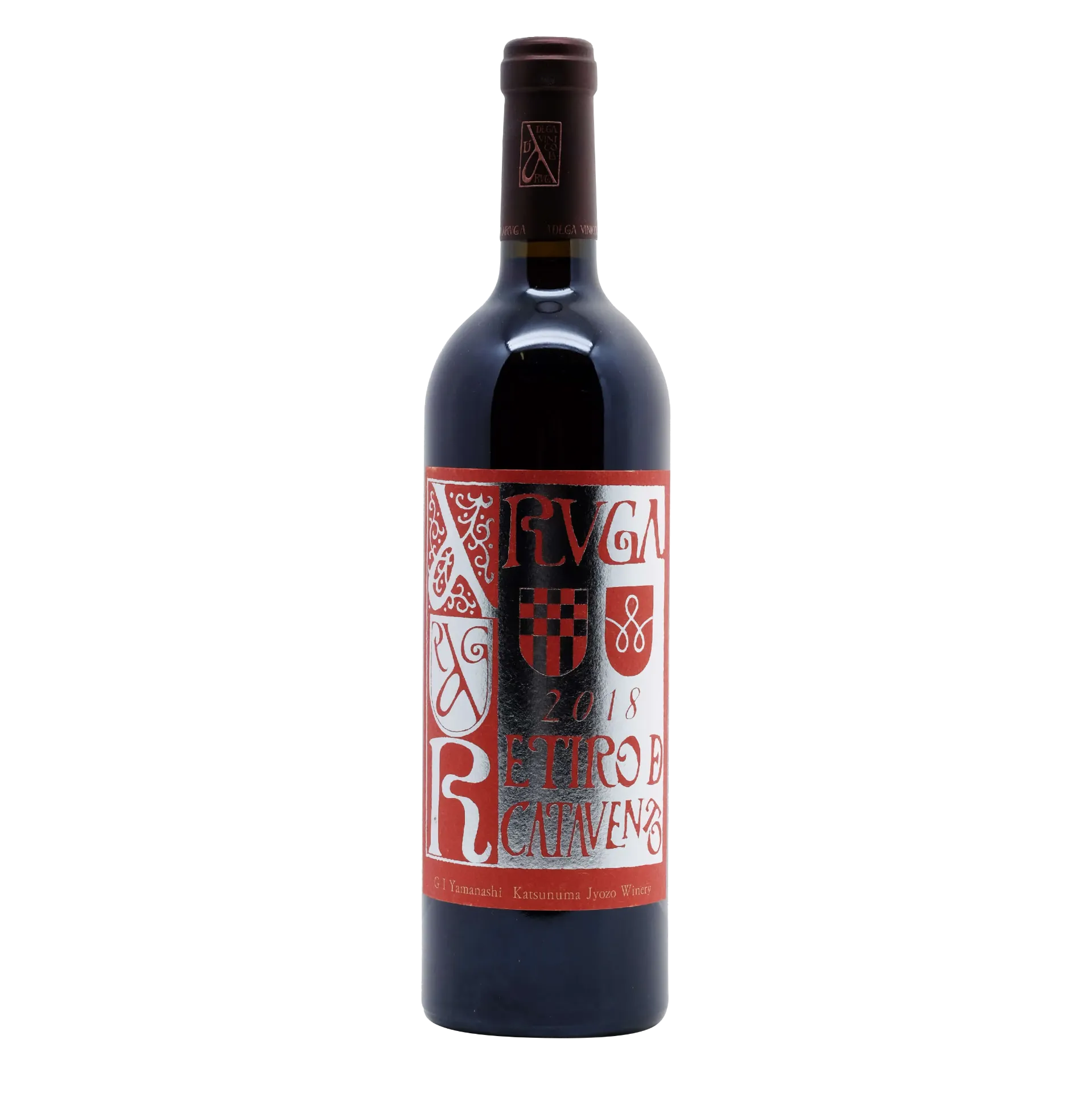 [KATSU02_18_0750] Katsunuma Jyozo Winery Ruga Retiro Catavento 2018 (Red)