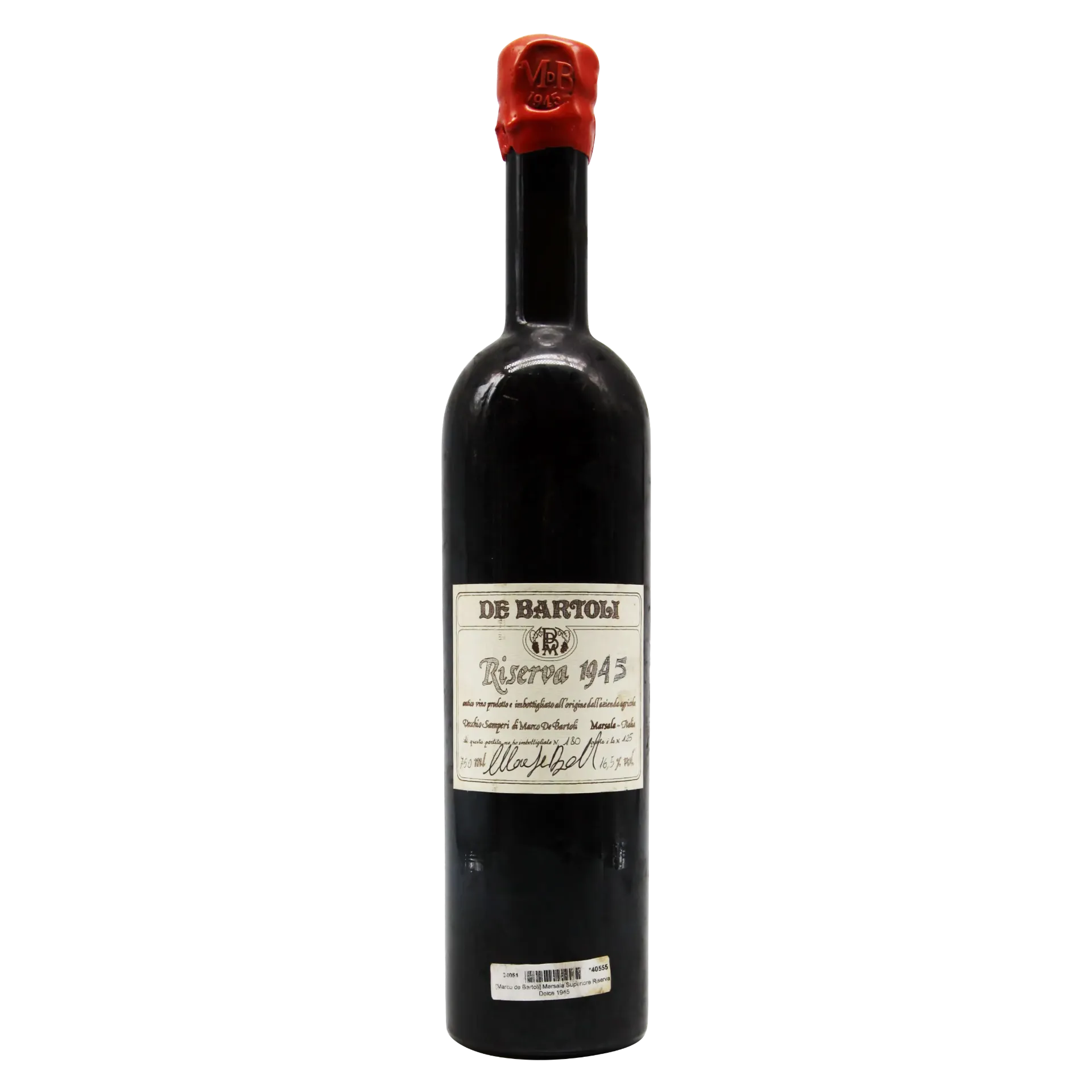 [BARTO01_45_0750] Marco de Bartoli Marsala Riserva Superiore 1945