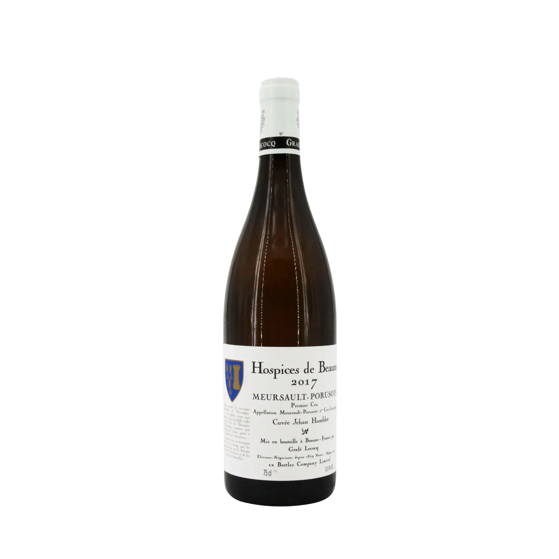 [HOSPI03_17_0750] Meursault 1er Cru Poruzots Hospices de Beaune 2017 (12 Bottles Company Limited)