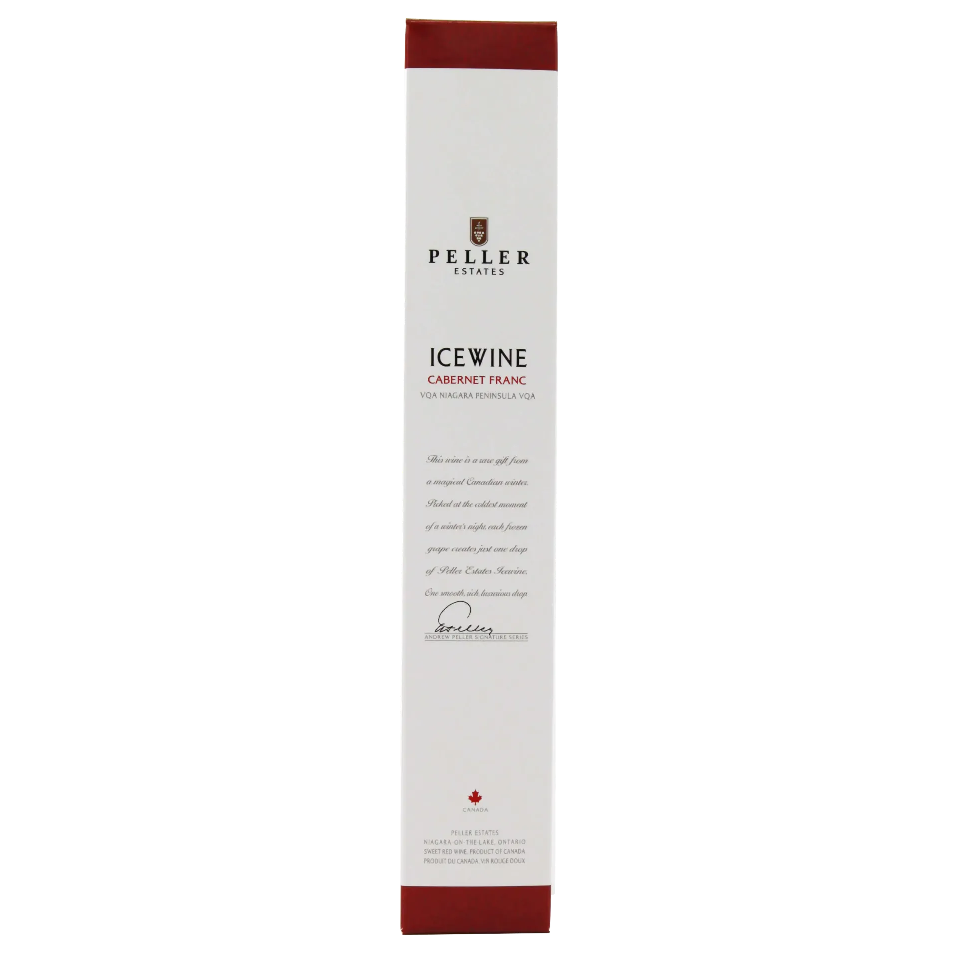 [PELLE02_16_0375] Peller Estates Signature Series Cabernet Franc Icewine 2016