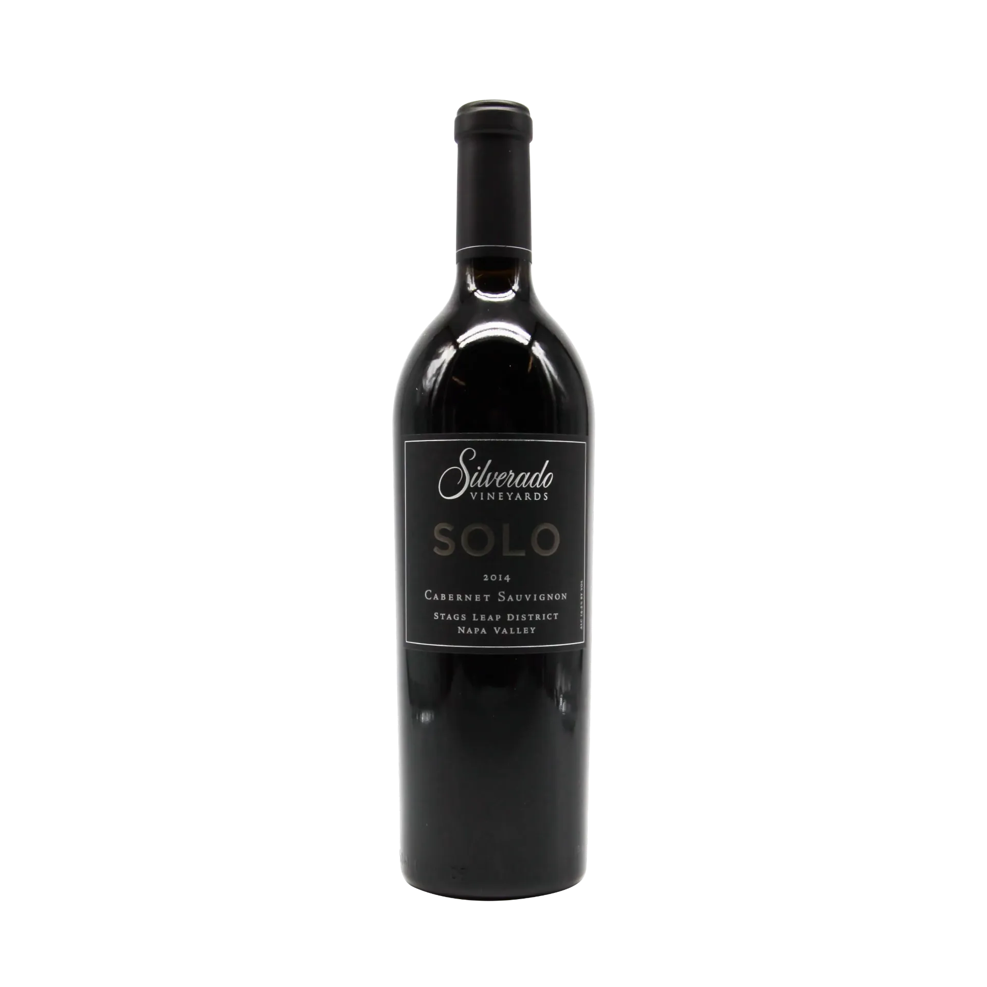 [SLVDO01_14_0750] Silverado Vineyards Solo Cabernet Sauvignon 2014 with Gift Box
