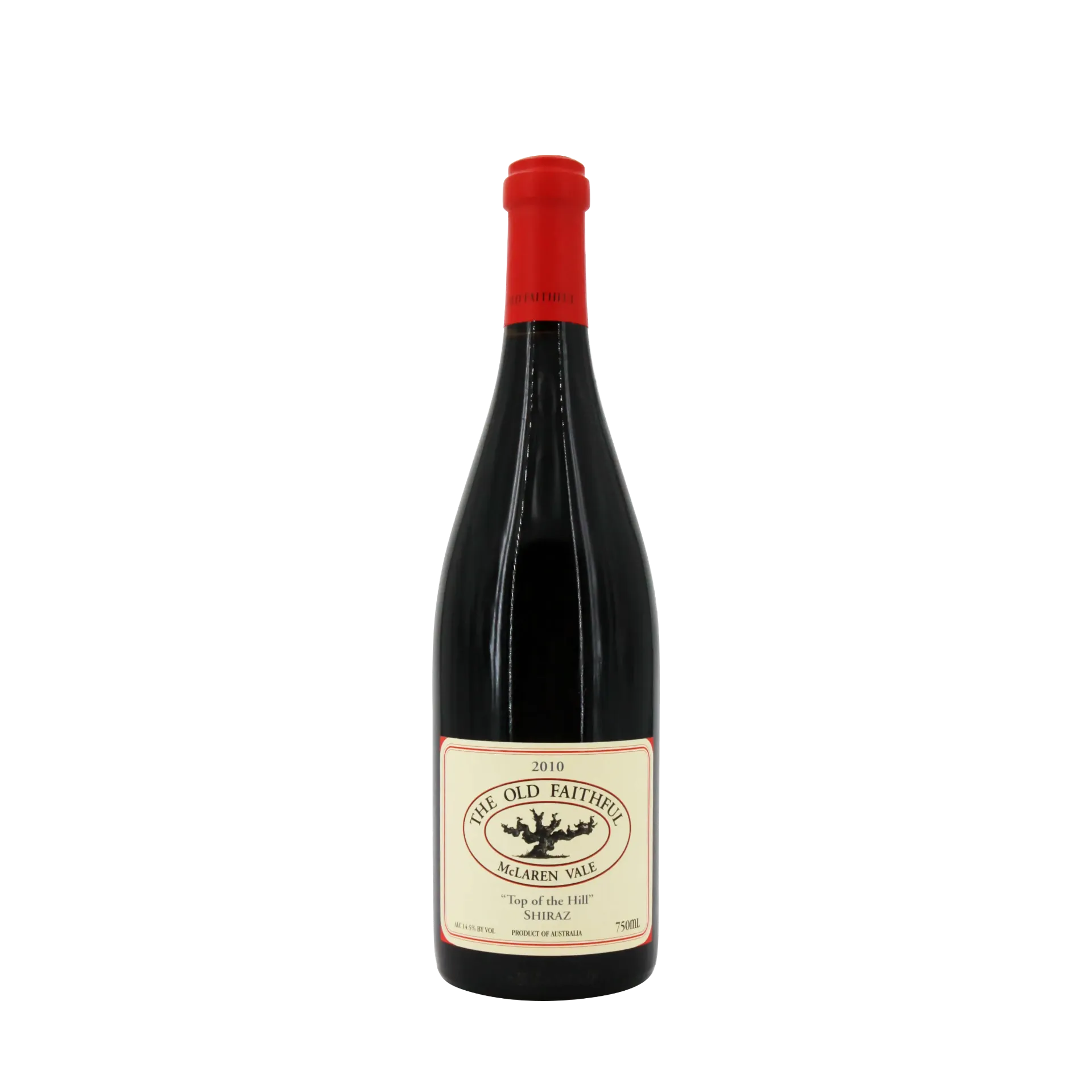 The Old Faithful Top of the Hill Shiraz 2010