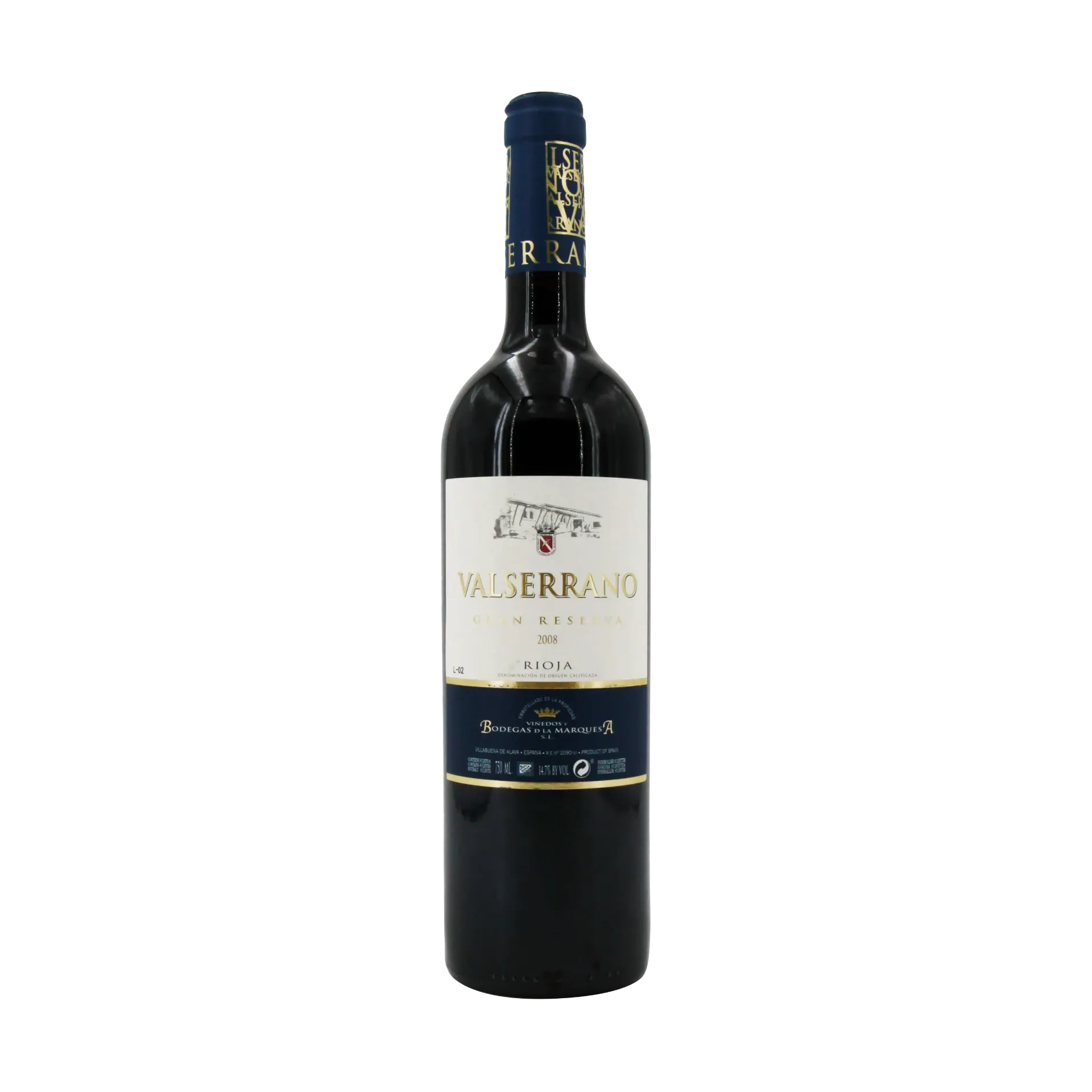[VALSE04_08_0750] Valserrano Valeserrano Gran Reserva 2008