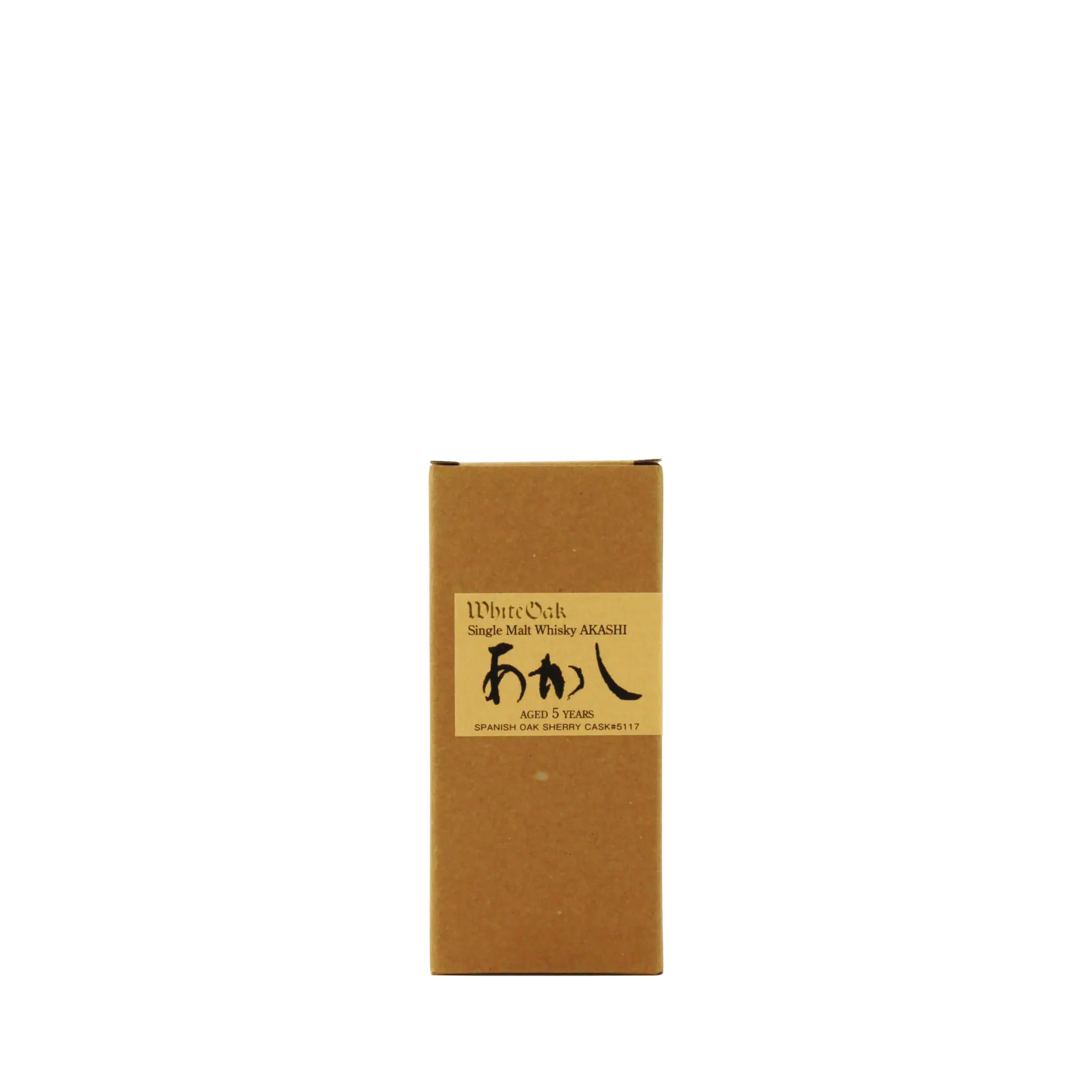 [AKASH06_NV_0500] White Oak Akashi Sherry Cask Single Malt 5 Years