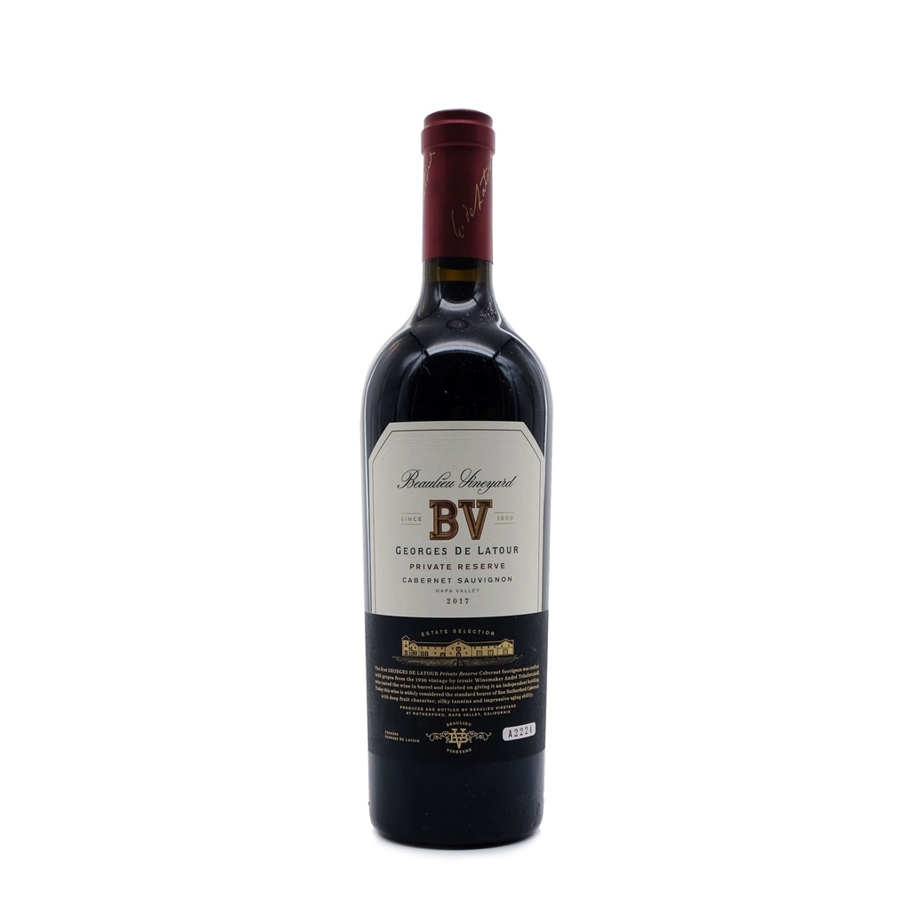 [BEAUL01_17_0750] Beaulieu Vineyards Private Reserve Georges de Latour Cabernet Sauvignon (2017)