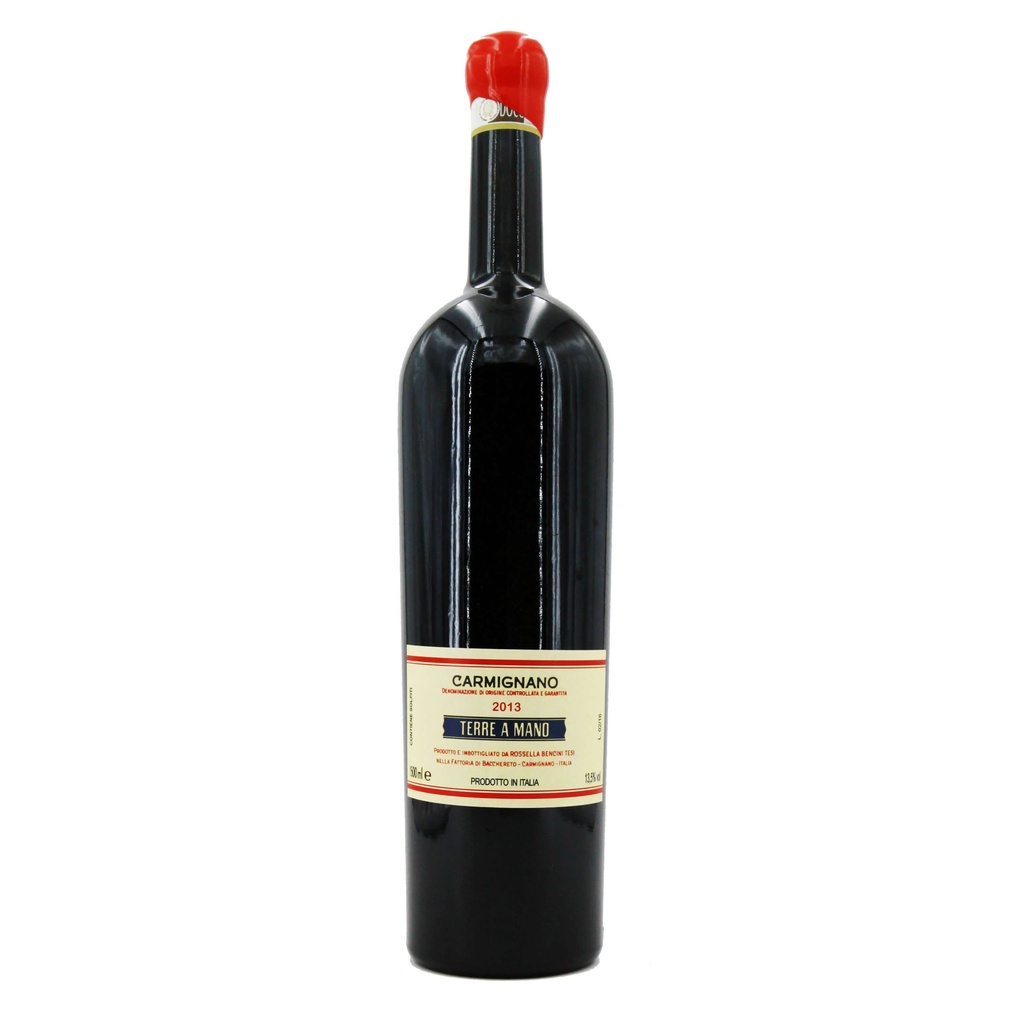 [BACCH02_15_0750] Fattoria di Bacchereto "Terre a Mano" Carmignano Rosso Toscana DOCG (750ml [Standard], 2015)