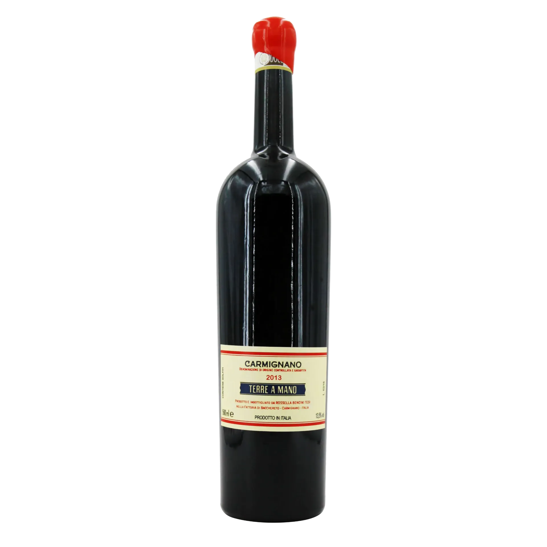 [BACCH02_15_0750] Fattoria di Bacchereto "Terre a Mano" Carmignano Rosso Toscana DOCG (750ml [Standard], 2015)