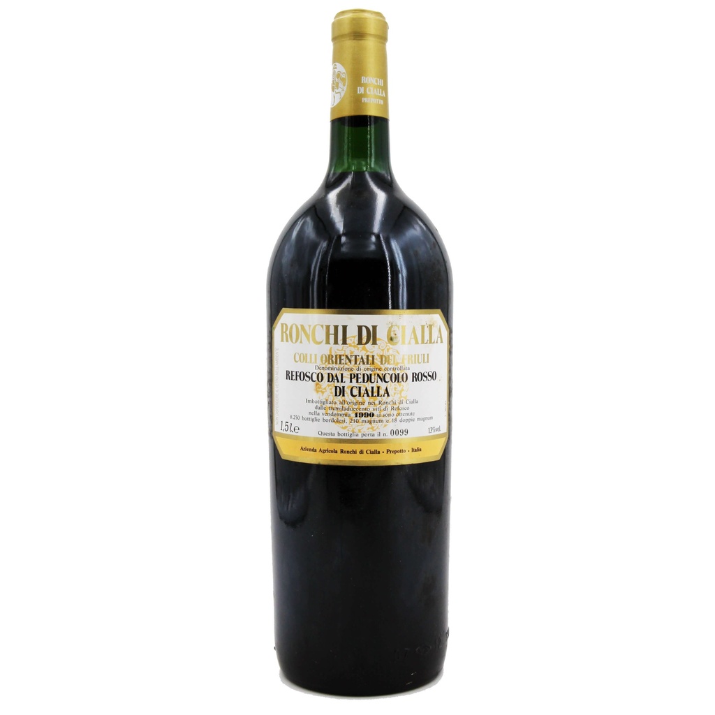 [RONCI03_90_1500] Ronchi di Cialla Refosco dal Penuncolo Rosso di Cialla (1990)