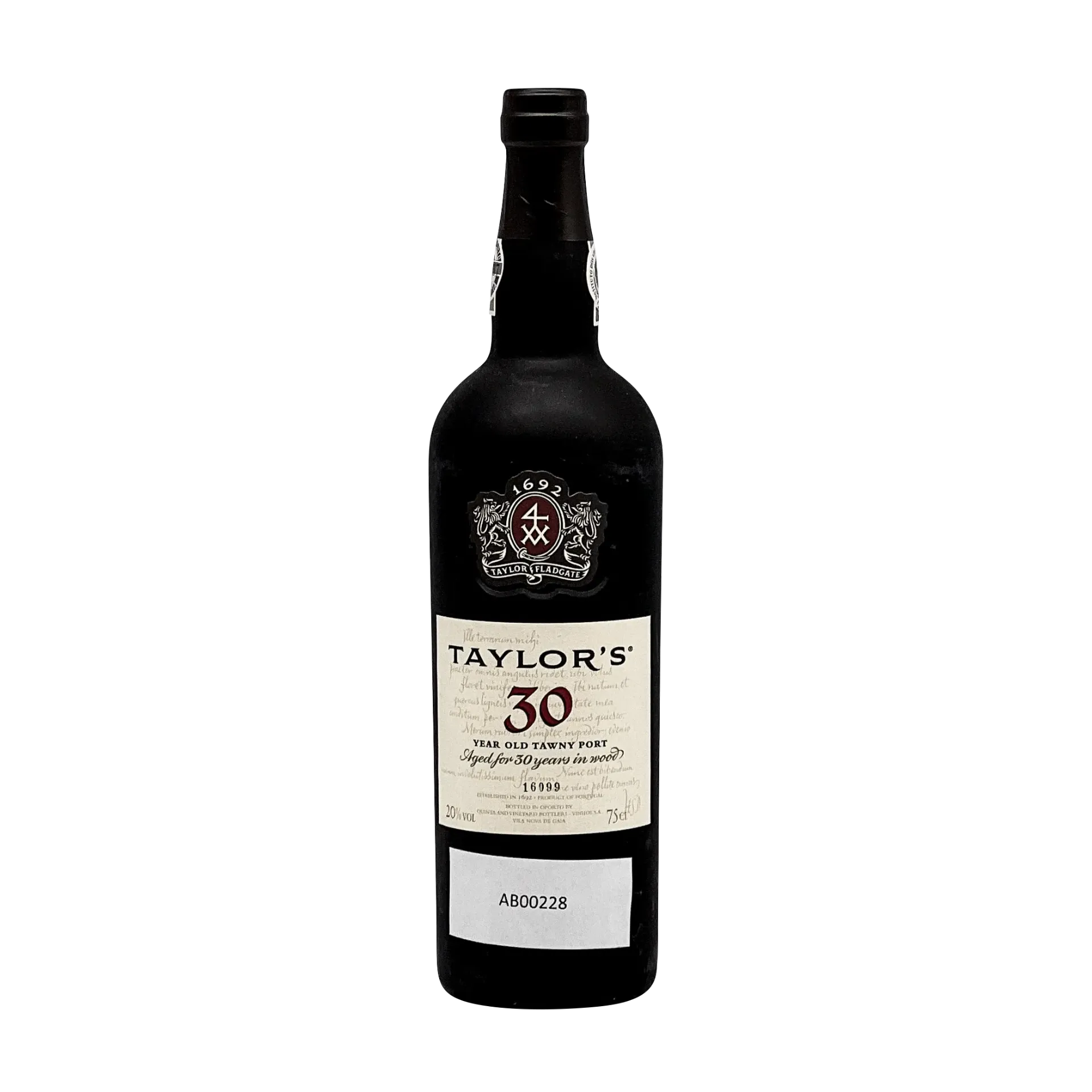[TAYLOR02_30_0750] Taylor's 30 Year Old Tawny Port