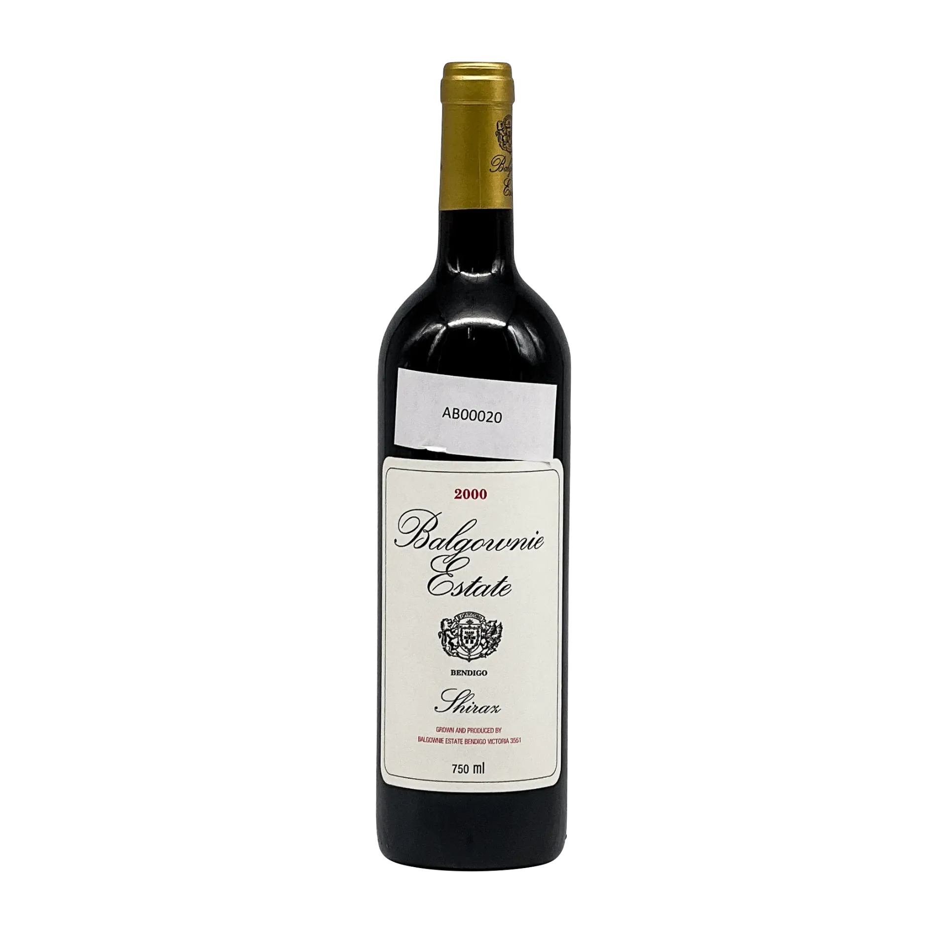 [BALGO01_00_0750] Balgownie Estate Shiraz 2000