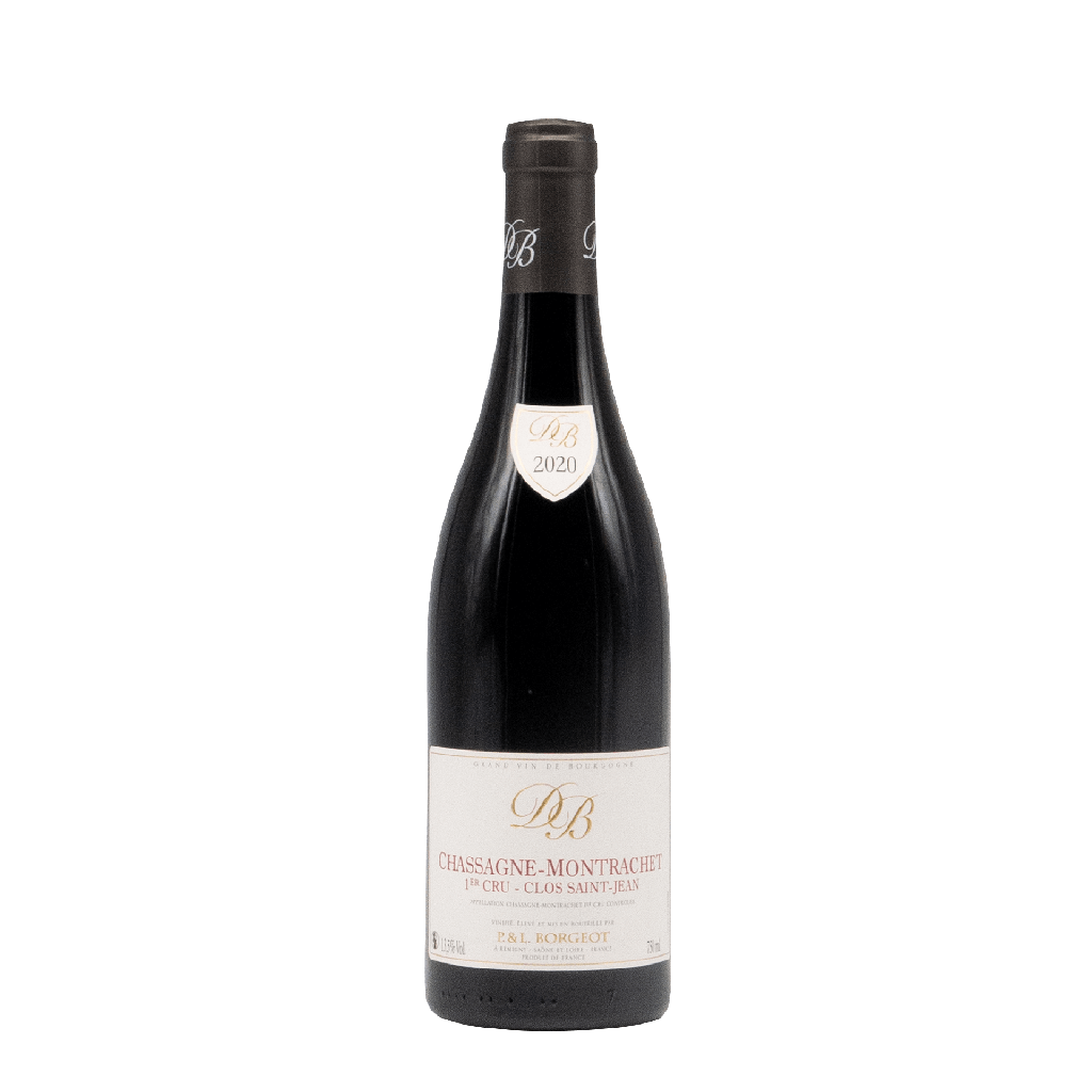 [BORGE01_20_0750] Domaine Borgeot Chassagne Montrachet 1er Cru Clos Saint Jean Rouge 2020
