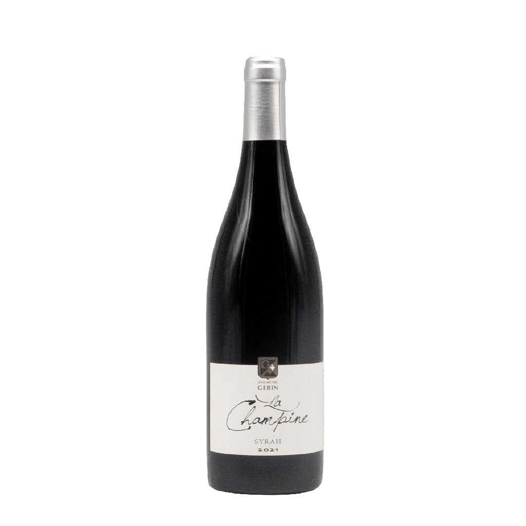 [GERIN01_21_0750] Domaine Jean-Michel Gerin La Champine Syrah IGP Collines Rhodaniennes 2021