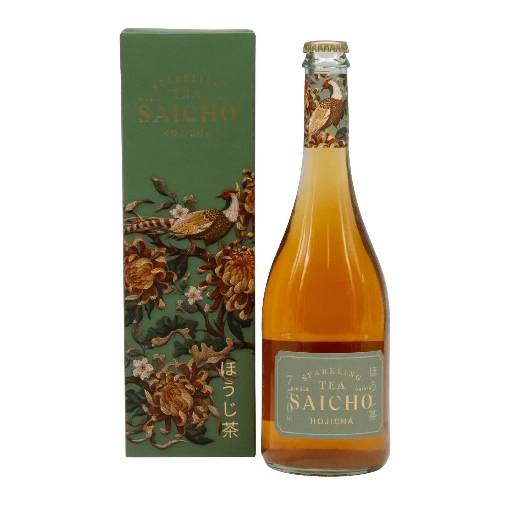 [SAICH02_0750_2711] Saicho Hojicha Sparkling Tea (Gift Box)