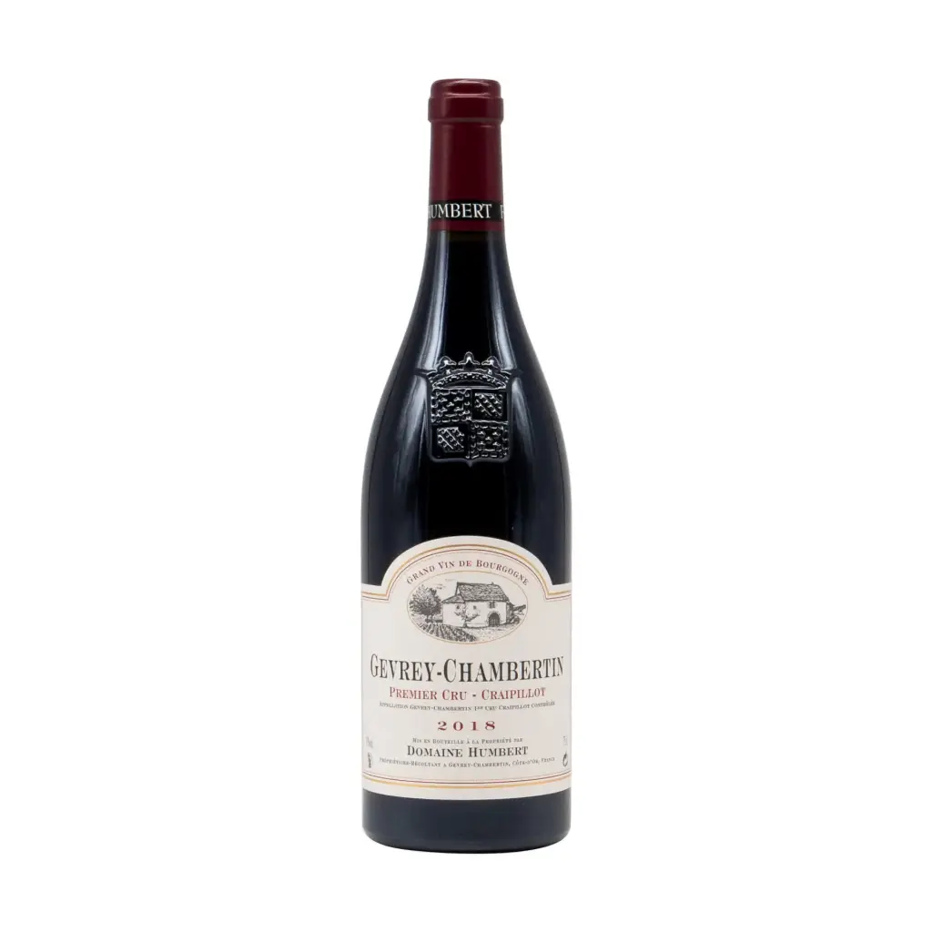 Humbert Freres Gevrey Chambertin 1er Cru Craipillot 2018
