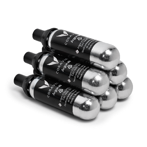 [CORAV22] Coravin Pure Argon Capsules, 6-Pack (Expiry 11/2026)