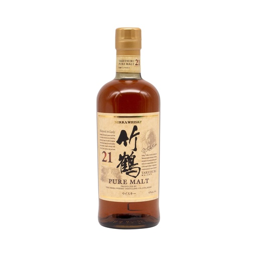 [NIKKA04_21_0700] 竹鶴21年 純麥威士忌