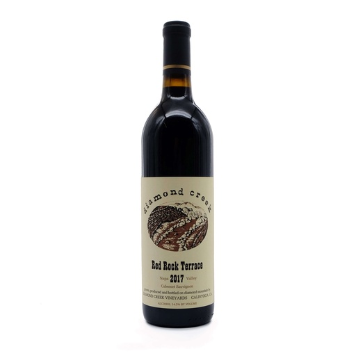 [DCREEK01_17_0750] Diamond Creek Red Rock Terrace Cabernet Sauvignon 2017 (D)